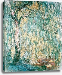 Постер Моне Клод (Claude Monet) The Large Willow at Giverny, 1918