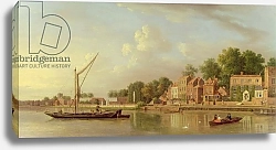 Постер Скотт Самуэль The Thames at Twickenham, c.1760