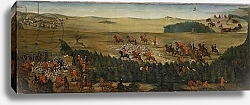 Постер Школа: Немецкая 18в. Stag-hunting with Frederick William I of Prussia