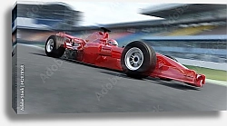 Постер Гоночный болид Формулы-1 