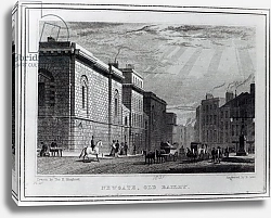 Постер Шепард Томас (последователи) Newgate prison and the Old Bailey, engraved by Robert Acon, 1831