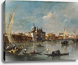 Постер Гварди Франческо (Francesco Guardi) Венеция - Джудекка и Зителле