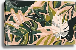 Постер Экзотические растения в джунглях 1