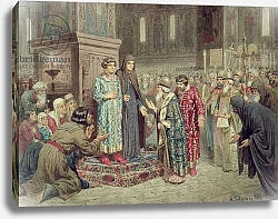 Постер Кившенко Алексей Council calling Michael F. Romanov to the Reign, 1880 1