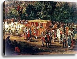 Постер Мюлен Адам The Entry of Louis XIV and Maria Theresa into Arras, 30th July 1667