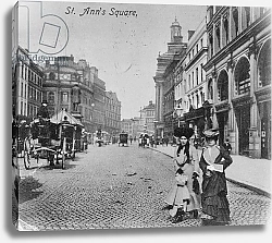 Постер Неизвестен St. Ann's Square, Manchester, c.1910
