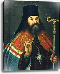 Постер Школа: Русская 18в. Portrait of Theofan Prokopovich