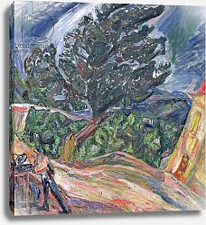 Постер Сутин Хаим The Large Blue Tree, c.1940-42