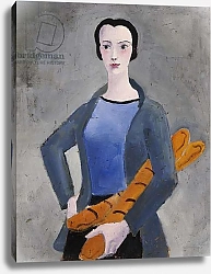 Постер Вуд Кристофер Girl with Bread, 1926