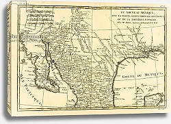 Постер Бонне Чарльз (карты) Northern Mexico, 1780