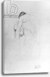Постер Климт Густав (Gustav Klimt) Man and Woman, study for 'Beethovenfries', 1902