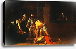 Постер Караваджо (Caravaggio) Усекновение головы Иоанна Предтечи, Ораториум кафедрального собора Сан Джованни Кавальери в Валлетте