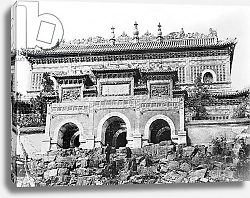 Постер Неизвестен Entrance of the Forbidden City in Peking, China, c.1900