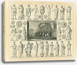 Постер Архитектура №22: греко-римские скульптуры 1