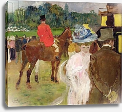 Постер Карре Леон At the Races at Auteuil, 1907