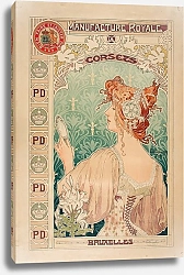 Постер Муха Альфонс Manufacture Royale De Corsets