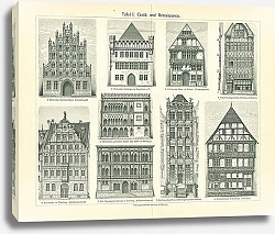 Постер Фасады зданий I: Gotik und Renaissance 1