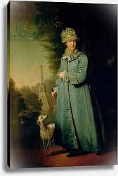 Постер Боровиковский Владимир Walking in the Park at Tsarskoye Selo 1794