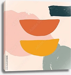 Постер Цветные формы 1