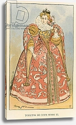 Постер Робида Альберт Toilette de Cour Henri III