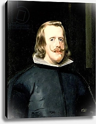 Постер Веласкес Диего (DiegoVelazquez) Portrait of Philip IV in Court Dress, 1655