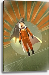Постер Космонавт-супергерой