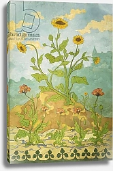 Постер Рэнсон Поль Sunflowers and Poppies; Soucis et Pavots, 1899