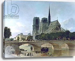 Постер Беност Феликс Notre Dame, Paris, 1884