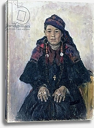 Постер Суриков Василий Portrait of a Cossack Woman, 1909
