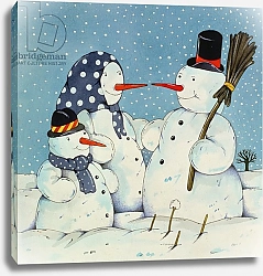 Постер Кампф Кристиан (совр) The Snowman Family, 1997