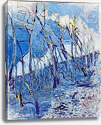 Постер Мерелло Рубальдо Landscape or Chestnut Forest,. c.1918-21