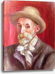 Постер Ренуар Пьер (Pierre-Auguste Renoir) Self portrait, 1910