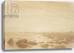 Постер Фридрих Каспар (Caspar David Friedrich) Moonrise on the Sea