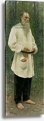 Постер Репин Илья Portrait of Lev Tolstoy 1901