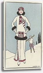 Постер Барбье Джордж Pour St. Moritz