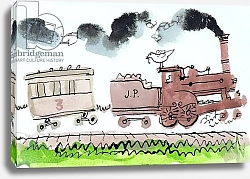 Постер Адамсон Джордж (совр) The Steam Train, Part I, 1952
