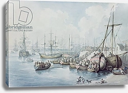 Постер Роуландсон Томас The Disembarkation of the Royalists of Toulon at Southampton in 1794
