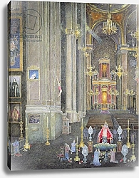 Постер Рив Джеймс (совр) Veneration of the Virgen del Rosario, the Convent of San Domingo, 2001