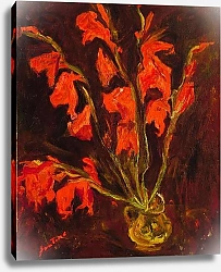 Постер Сутин Хаим Red Gladioli, c.1919
