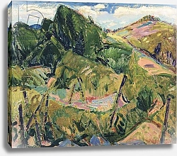 Постер Морер Альфред Landscape, c.1916