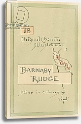 Постер Кларк Джозеф Title Page, Illustrations for 'Barnaby Rudge', c.1920s