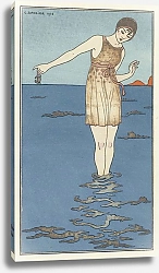 Постер Барбье Джордж Costume de bain
