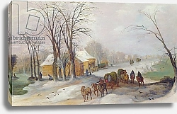 Постер Момпье Жос Winter Landscape 7
