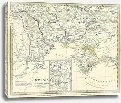 Постер Россия в Европе, часть VIII: Подолье, Бессарабия, Херсон, Екатеринослав, Таврида, Крым, 1835 г. 1