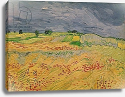Постер Ван Гог Винсент (Vincent Van Gogh) Plain at Auvers, 1890