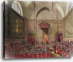 Постер Роуландсон Томас House of Lords, 1809