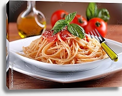 Постер Спагетти с помидорами 