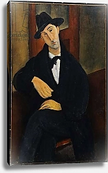 Постер Модильяни Амедео (Amedeo Modigliani) Portrait of Mari, 1919-20