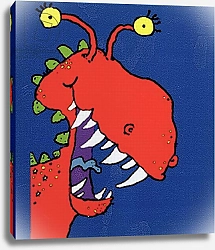 Постер Кристи Майли (совр) Red Monster, 1998