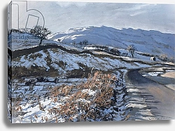 Постер Кук Джон (совр) Winter Morning, Barbondale, Barbon, nr Kirby Lonsdale, Cumbria